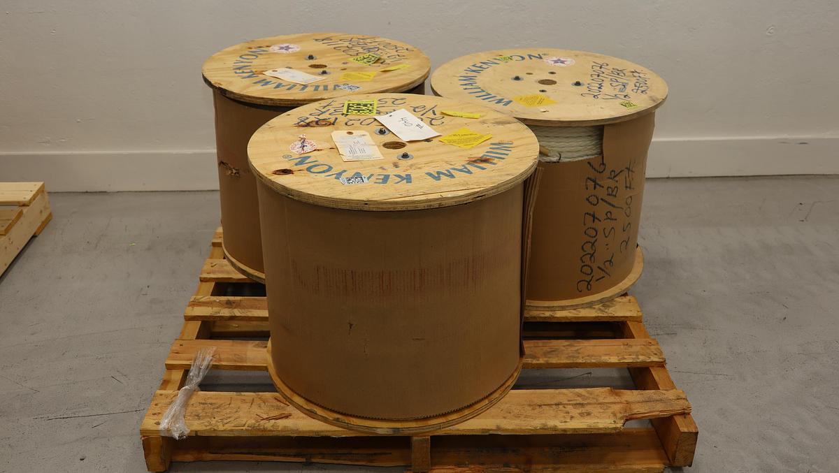 Unused Willian Kenyon & Sons Inc. White Nylon Dryer Can Rope #47109