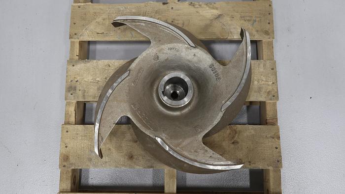 Used Goulds 3175 8x10x22/8x14x22 4-Vane Impeller #44939