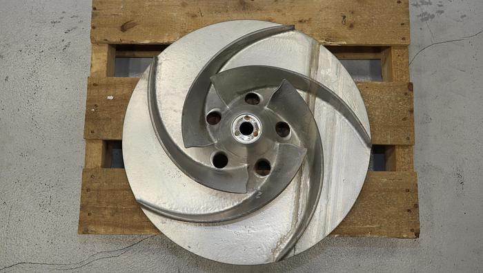 Used Sulzer APT 53-8 Open 5-Vane Impeller  #46292