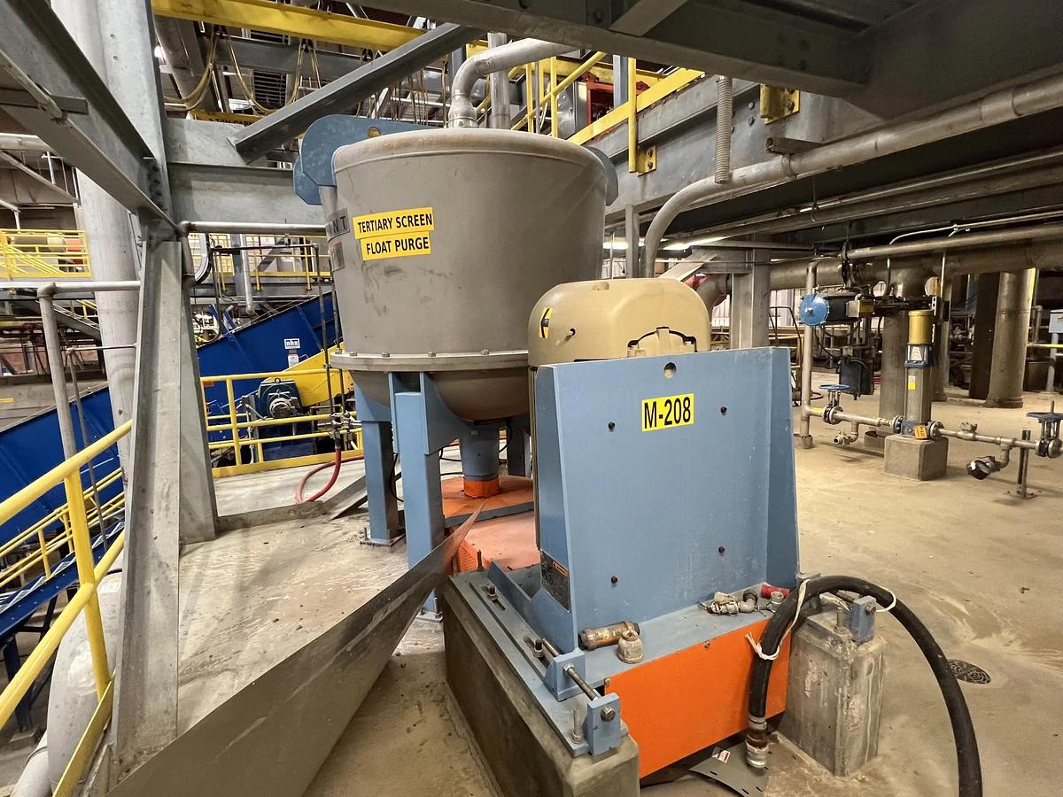 Used Kadant/Black Clawson 600 TPD OCC Stock Prep Recycling System #47448