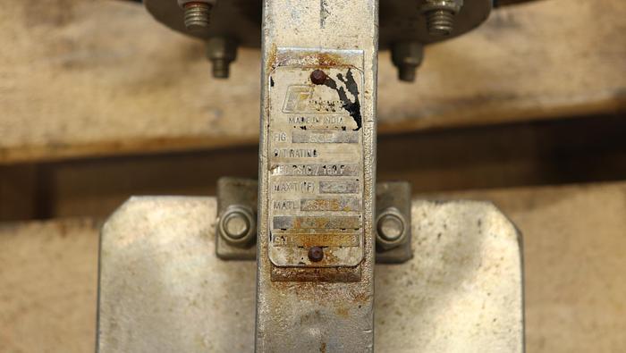 Used Flow Control 6" Hand Operated Knife Gate Valve #45938