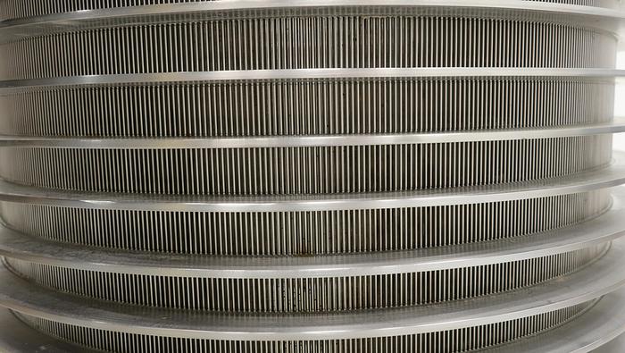 Used Black Clawson UV200 Pressure Screen Basket #44874