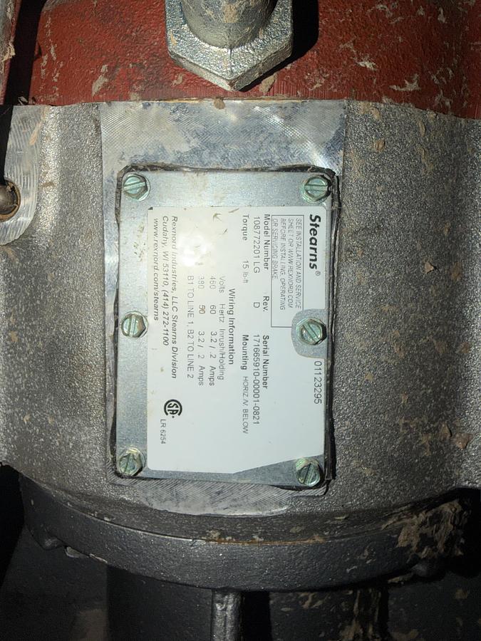 Used RAGGER WITH NORD GEAR SK9072.1-N180TC #47140