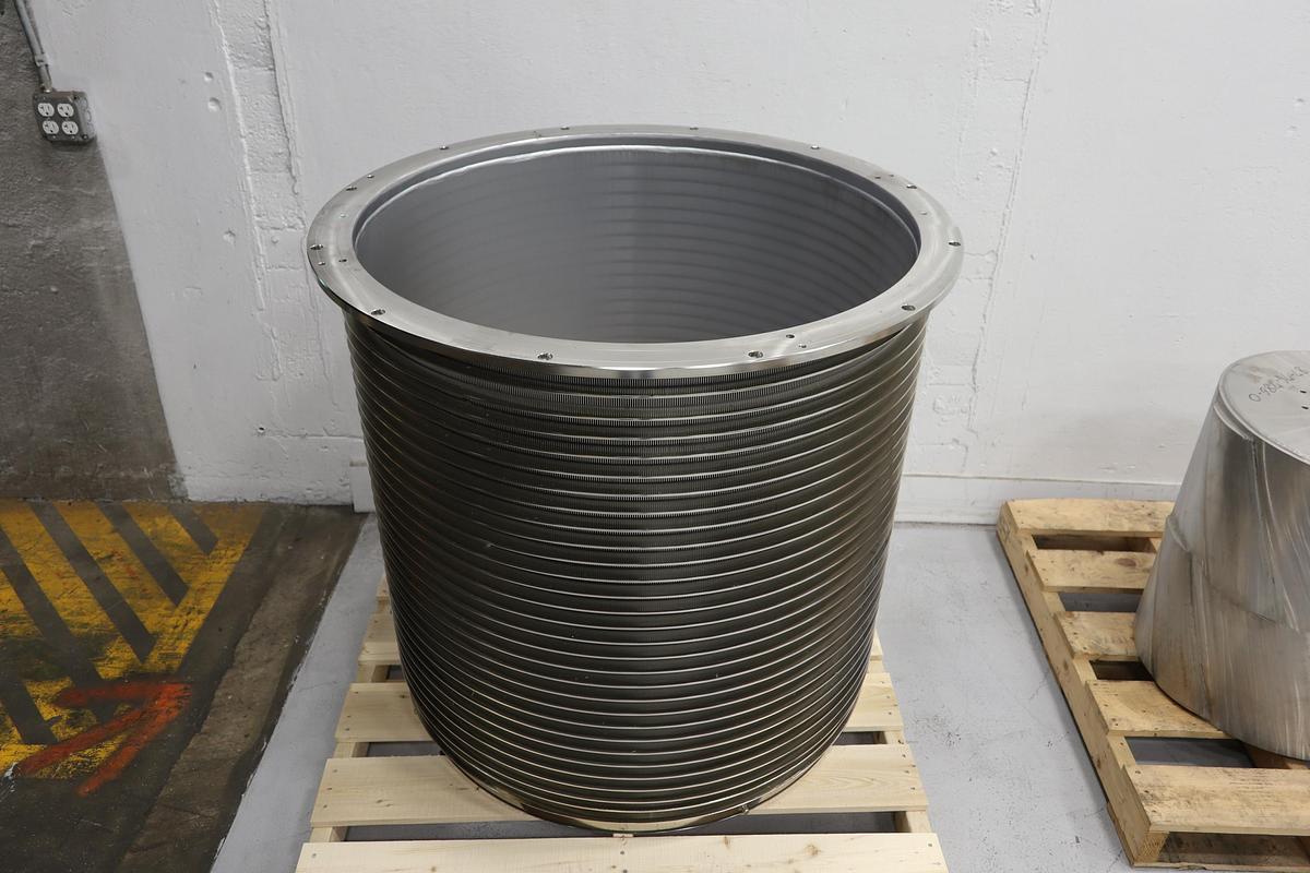 Unused Andritz/Sunds T9 Stainless Steel Pressure Screen Basket #47679