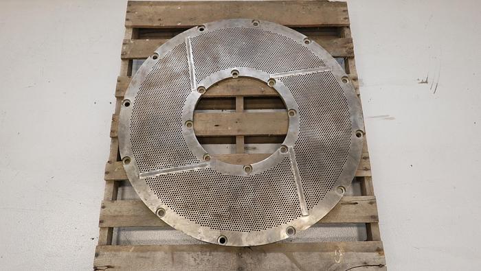 Used Black Clawson Float Purger Size 150-34 Extraction Plate #44907