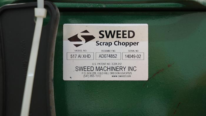 Unused Sweed 517 AI XHD Scrap Chopper #46289