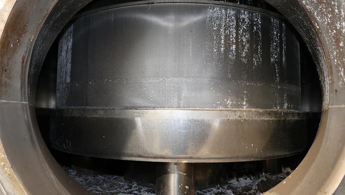 Used Bird Model 70 Pressure Screen, Stainless Steel Housing #41654