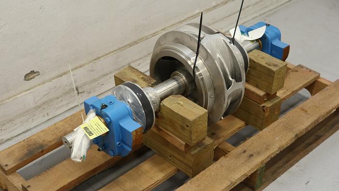 Used Goulds 3410 8x10x14 Split Case Pump Rotating Assembly #46511