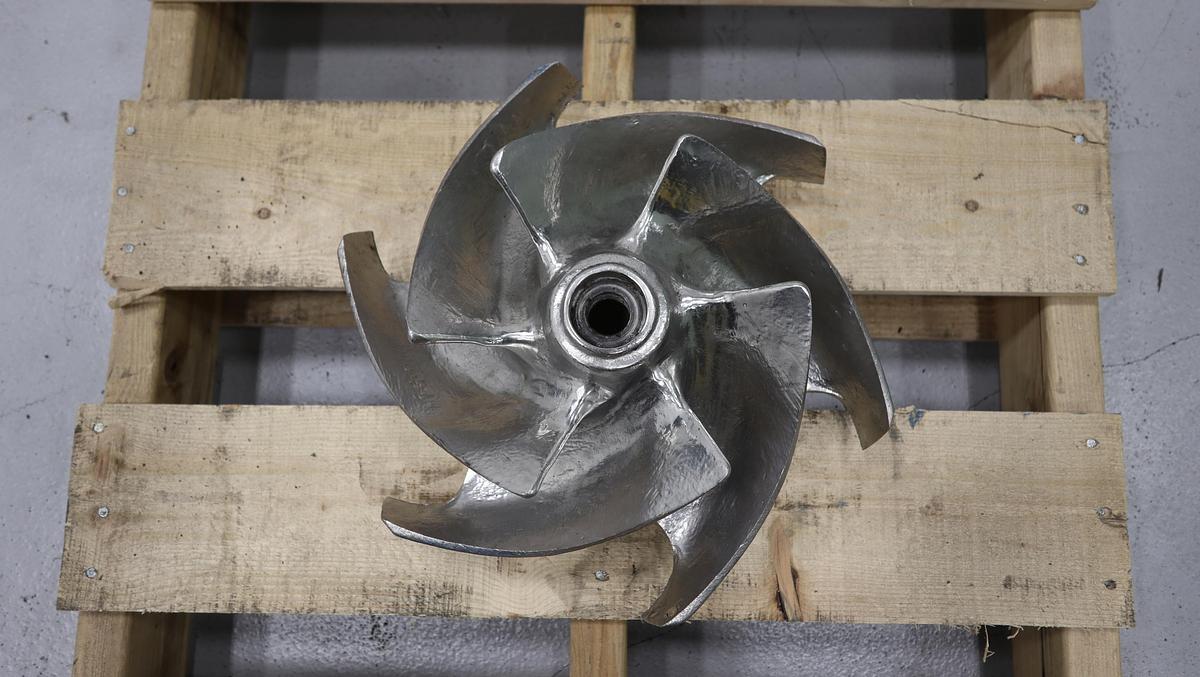 Unused Goulds 3175 M 8x10x14 5-Vane Impeller #46936