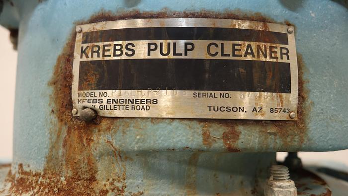Used KREBS ENGINEERING P10L-GP-2109 Krebs High Density Cleaner With Stand #46106