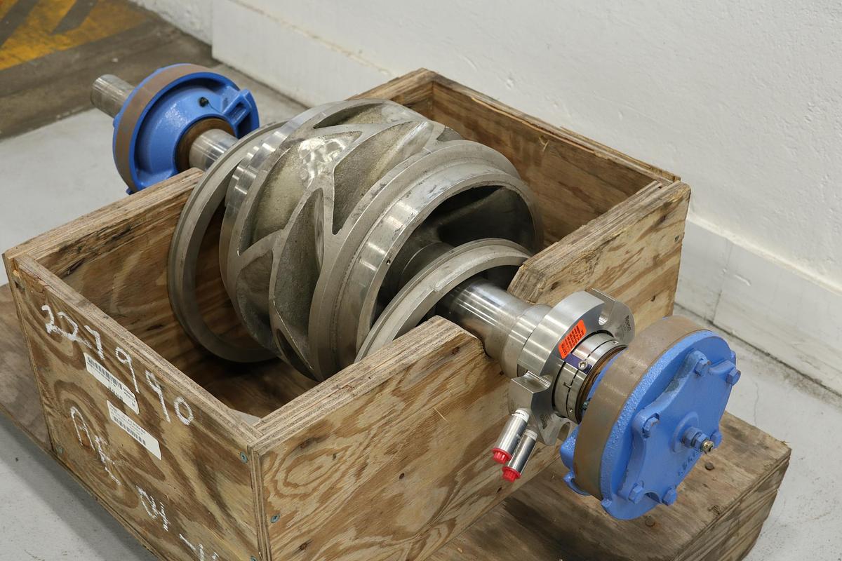 Used Goulds 3405 L Pump Rotating Assembly #47411