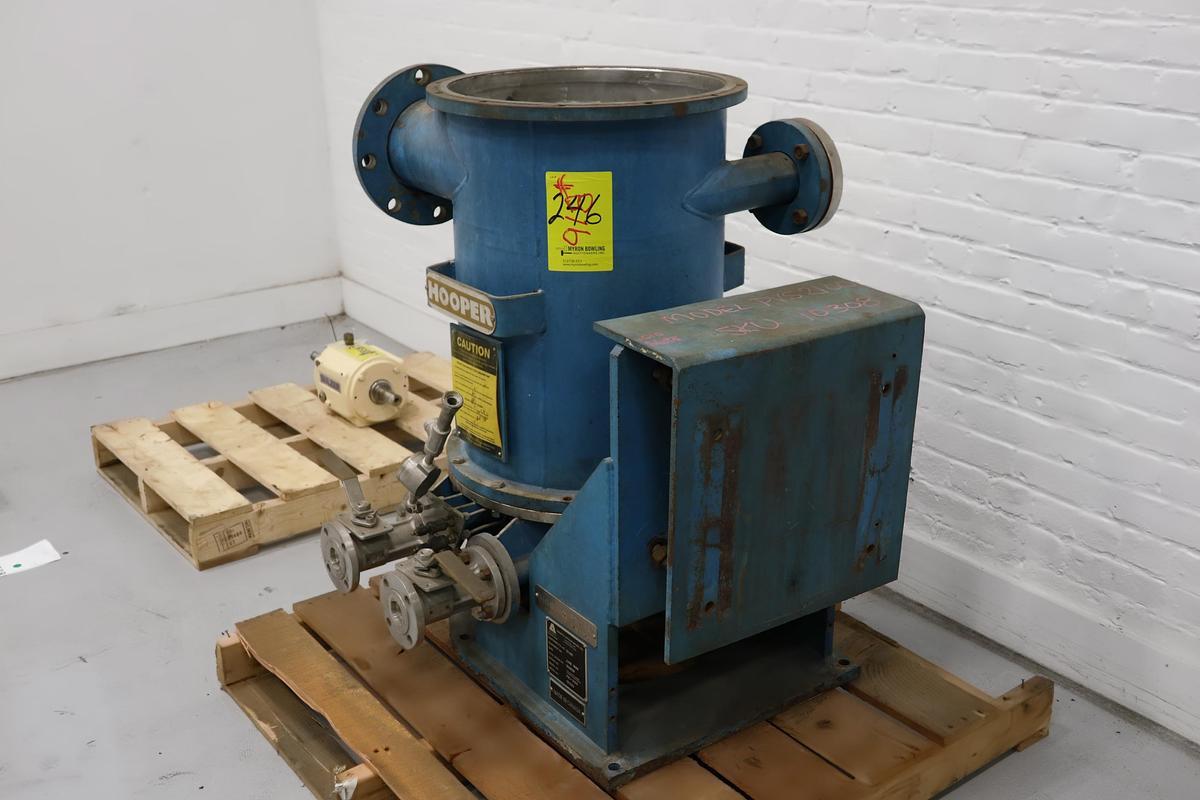 Used Hooper PVS-2100 Pressure Screen #47597