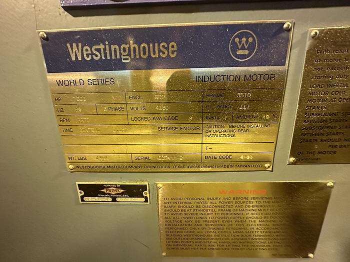 Used WESTINGHOUSE CW251B12A