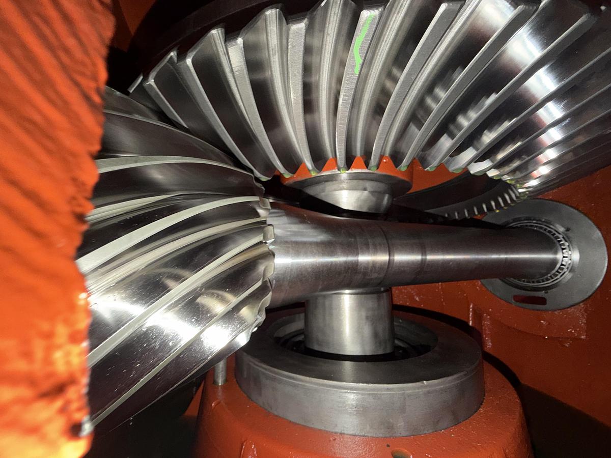 Used Black Clawson #2 Pulper Drive, Ratio: 3.53:1, Rebuilt #47193