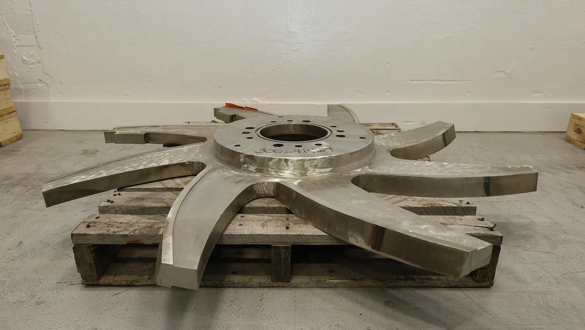 Used Voith Sulzer ATS 500 Turbo Separator 8-Vane Rotor #47151