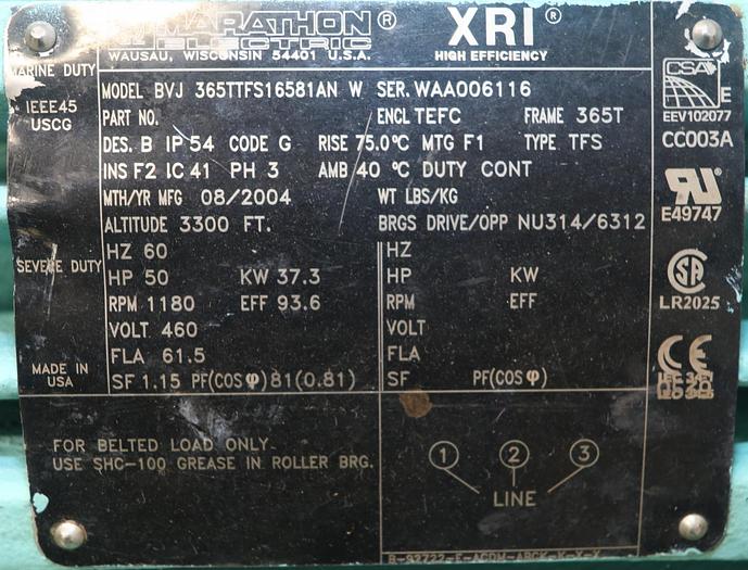 Used Voith Sulzer STC200 Pressure Screen #45188