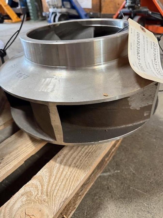 Unused GOULDS 3410 10X12X15 IMPELLER #46790