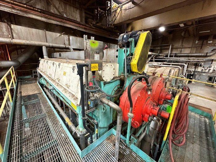 Used METSO Twin Roll Wash Press, New in 2003 #45194