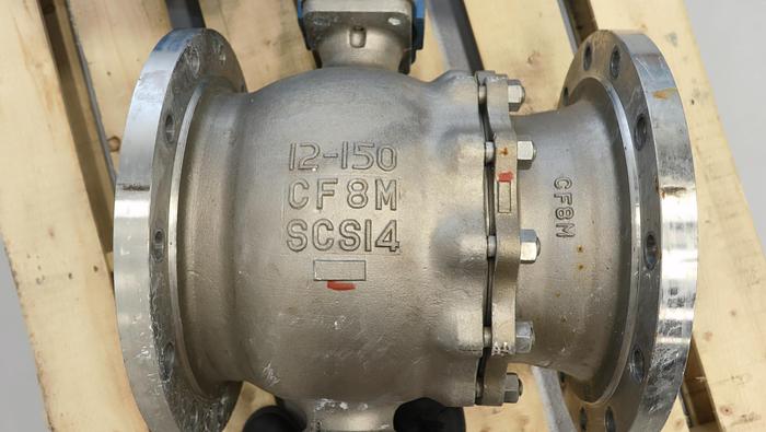 Used DeZurik 12" Veeball Valve #45867