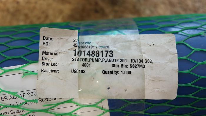 Unused ALLWEILER AED1E 300-ID/134 G00 Stator Pump Stators #46116