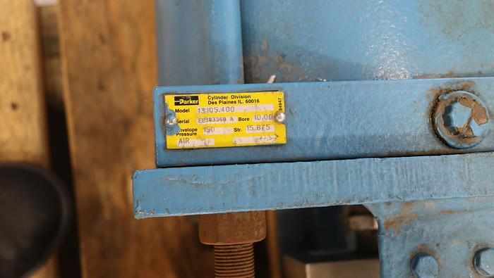 Refurbished Dezurik 16" Air Operated Through Gate Valve #45393