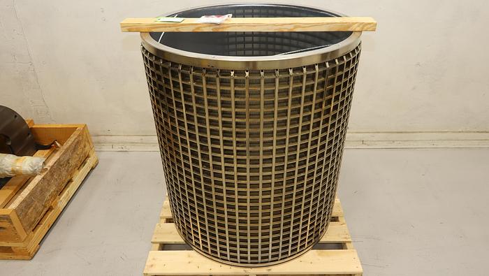 Unused Black Clawson UV-500 Pressure Screen Basket #45944