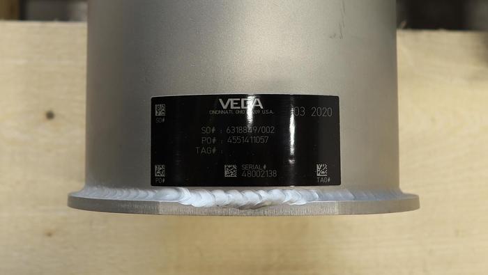 Unused VEGA Weightrac 31 Radiometric Sensor For Mass Flow Detection Assembly #46076