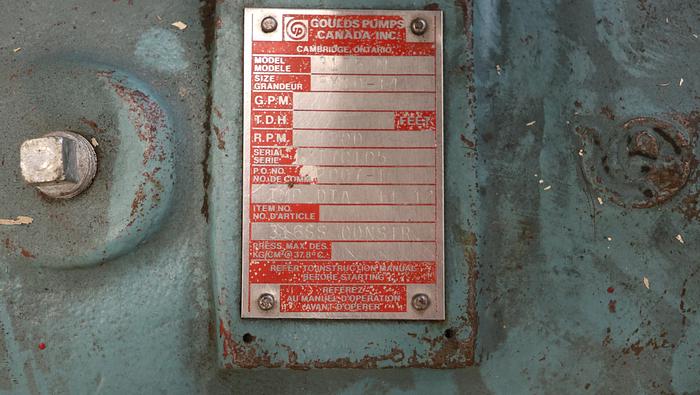 Used Goulds 3175 14" Pump Power End #44990