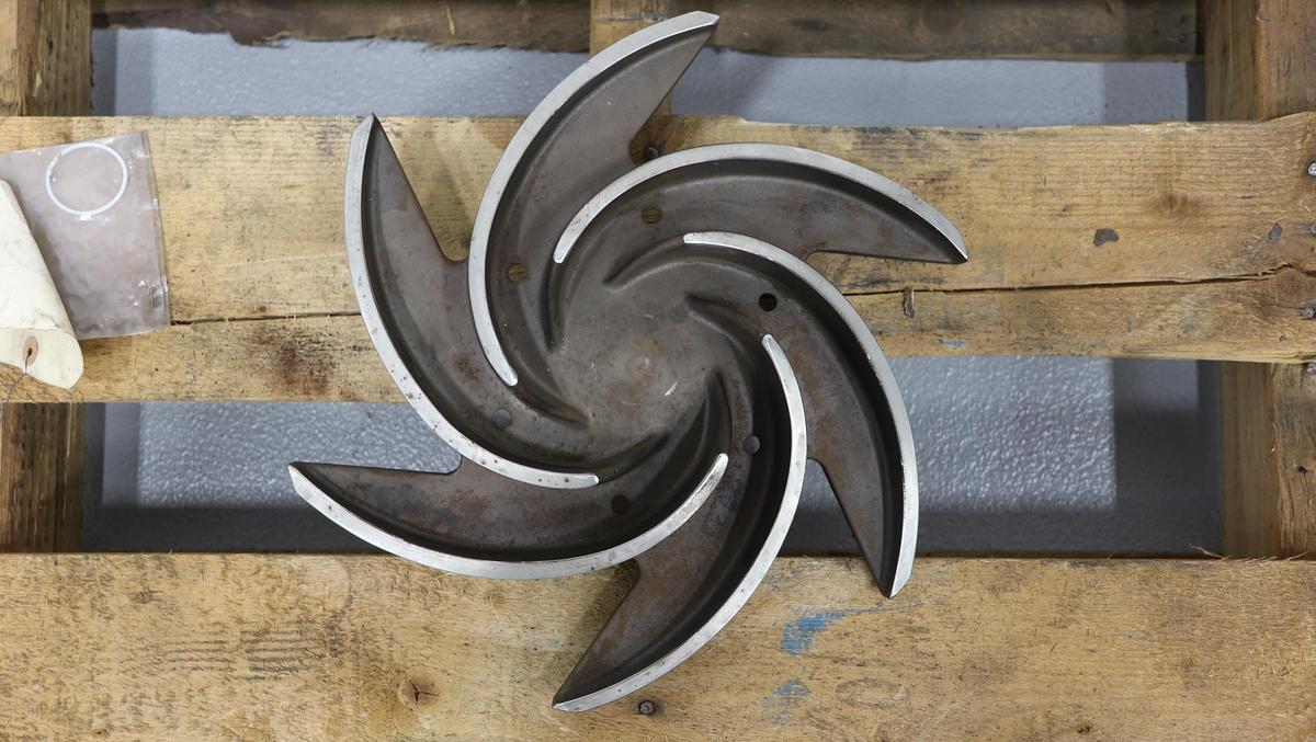 Unused Goulds 3196 MT 3x4x13 6-Vane Impeller #46821