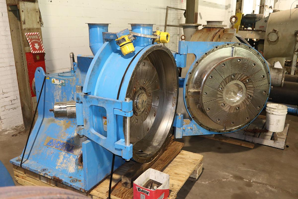 Used Andritz TF34 Double Disc Refiner #47060