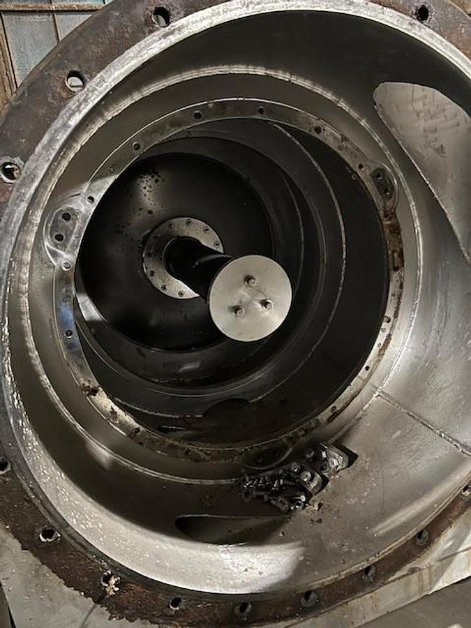 Used Beloit MR-32 Horizontal Pressure Screen, Stainless Steel #40758