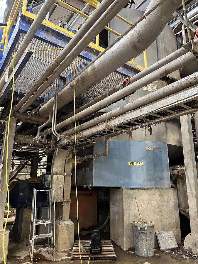 Used Kadant 10 DR Pulper 20'