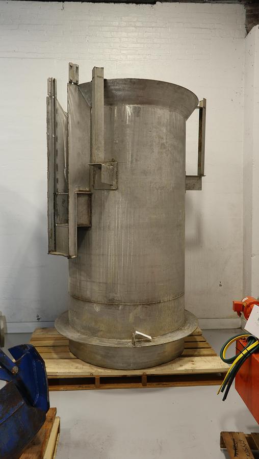 Used Andritz Saturn Monorail Hydraulic Grapple Hoist with SS Trash Tower #46206