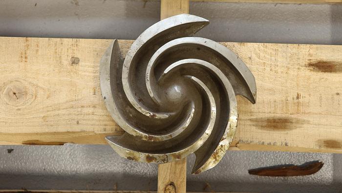 Used Goulds 3196 1x1.5x8 5-Vane Impeller #45545