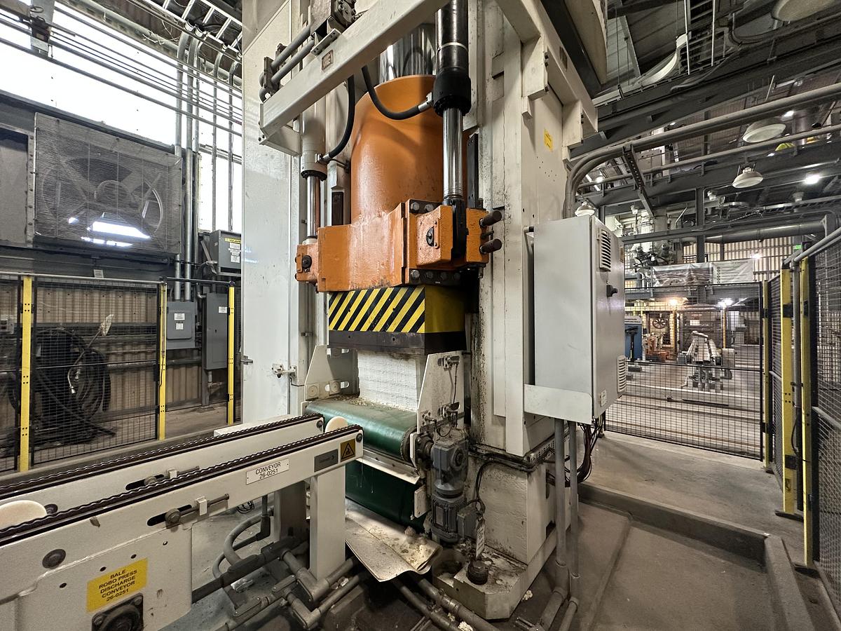 Used METSO Bale Forming & Bale Handling System