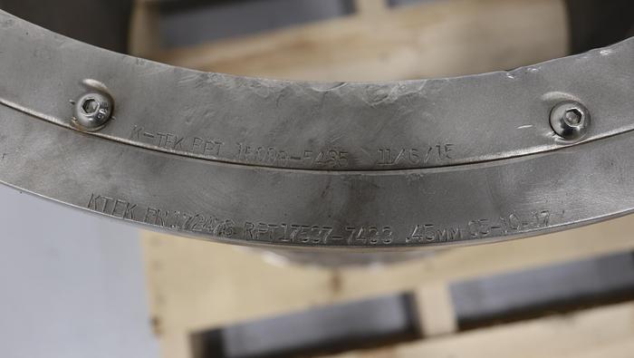 Used Black Clawson 24PSPH Pressure Screen Basket #45203