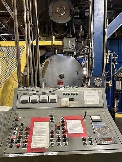 Used 110" WIDE FACE (APPX 106" MAX WEB) LANGSTON TWO DRUM WINDER