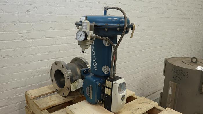 Unused Dezurik VPB 6" Air Operated Vee Ball Valve #46510