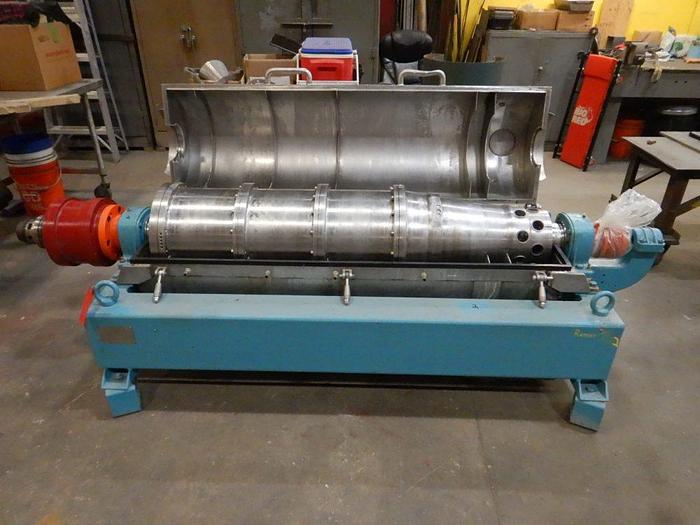 Used REBUILT ALFA LAVAL NX418 STAINLESS STEEL DECANTER CENTRIFUGE #45248