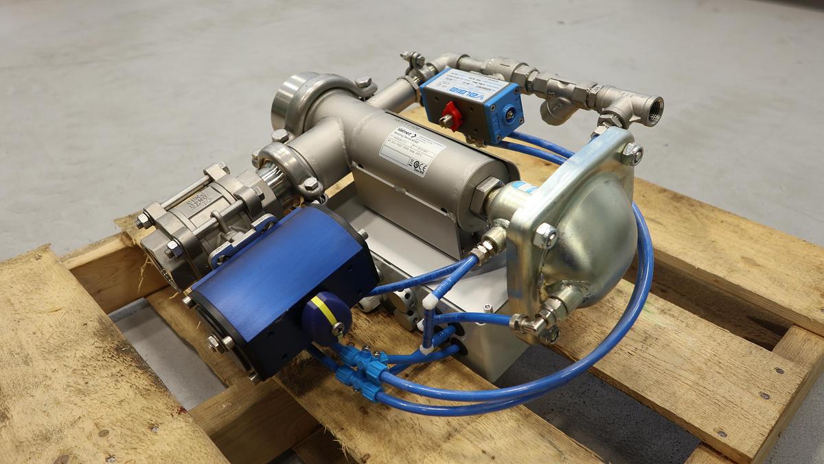 Used Valmet Kappa SD502 Flow Type Sampler #46541