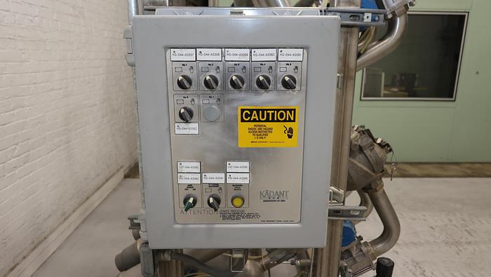 Unused Kadant AES ERGO-6/7 Five-Bank Canister Filter System #46287