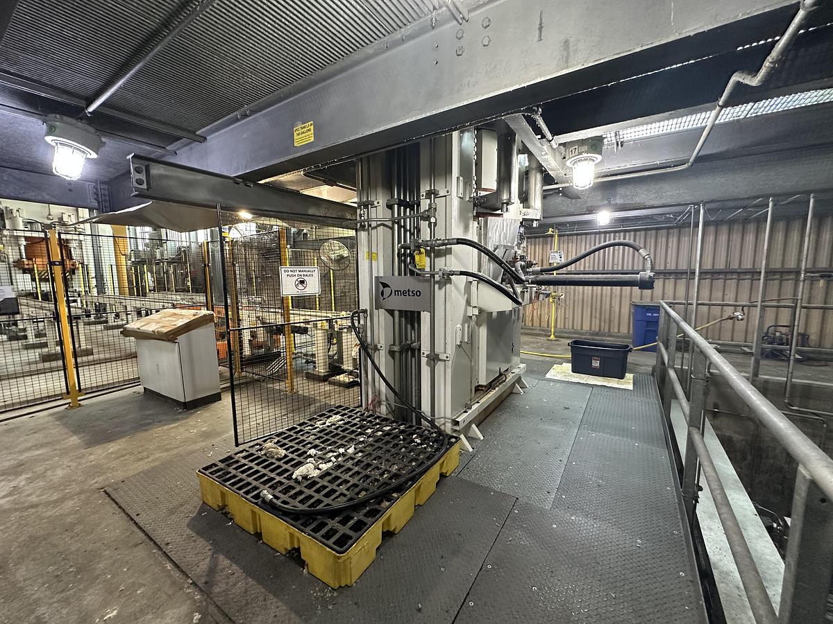 Used METSO Bale Forming & Bale Handling System