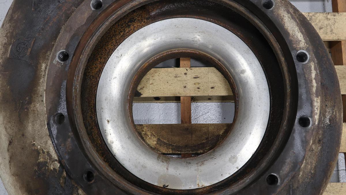 Used Goulds 3175 10x12x18 Iron Pump Casing #46580