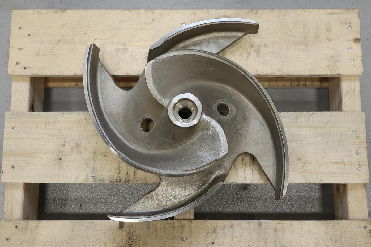 Unused Goulds 3175 6x8x18 & 6x12x18 2/4-Vane Impeller #47524