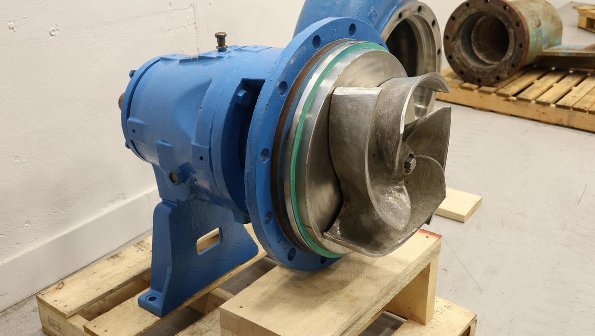 Used Goulds 3175 10x12x18 Pump, CF8M Casing #42775