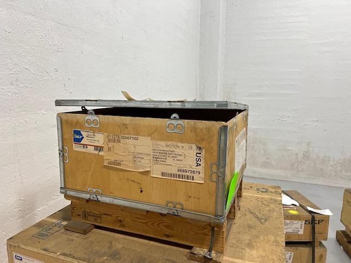 Used 1 Lot of Beloit MR-48 Spare Parts, Timken H9 Bearings, SKF SAF48KA-17U Housing and Taconite Seal Rings #39385