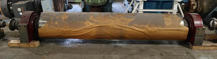 Used Manchester Single Nip 2-Roll Calender #46224