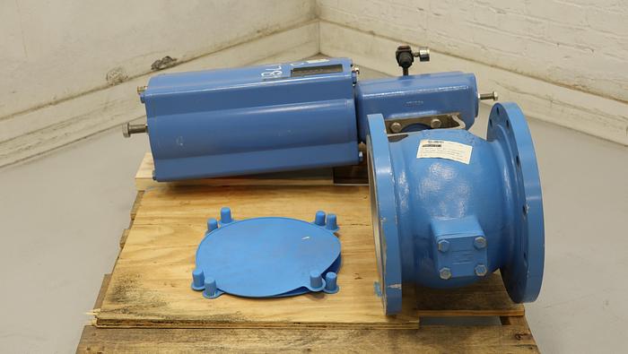 Unused Neles RECA10CJJSTA 8"x10" Vee Ball Valve #46534