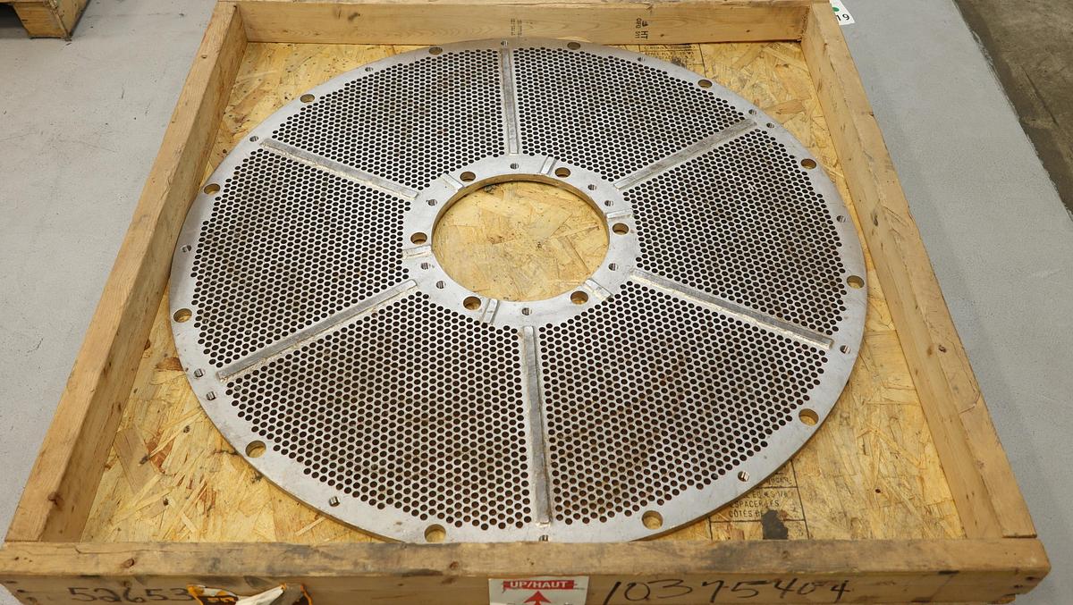 Unused Voith Size 12 Combisorter Extraction Plate #47018