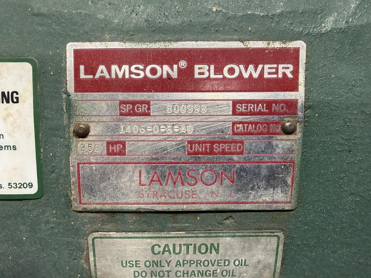 Used Lamson 1406-0-6-AD Blower #47710